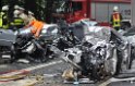 Schwerer VU Leichlingen L294  beide Fahrer verstorben P45